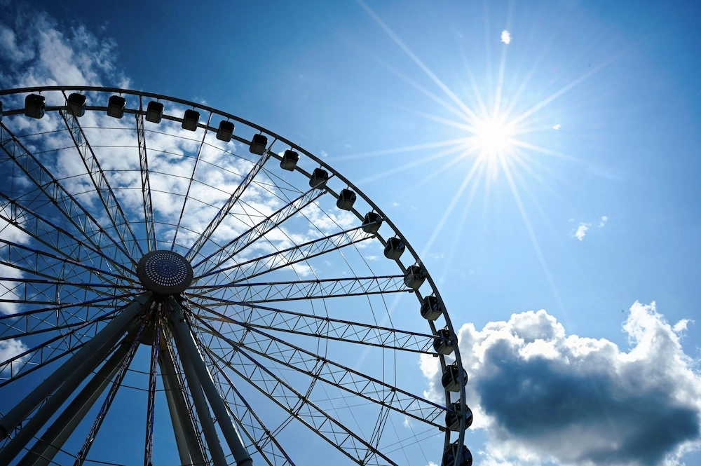 The Great Smoky Mountain Wheel at The Island in Pigeon Forge
