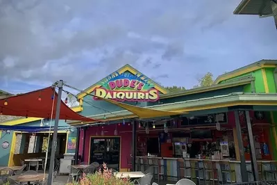 Dude's Daiquiris is one of the great restaurants at The Island in Pigeon Forge