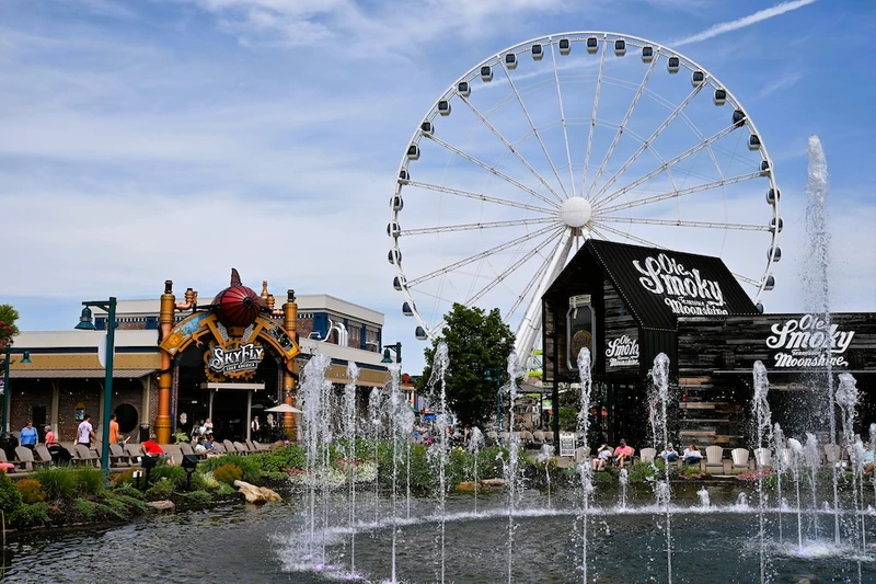 the island fountain