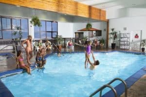 Heated indoor pool at The Inn on the River