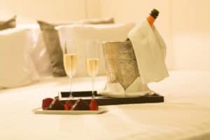 Romantic room service package through Pigeon Forge hotel coupons