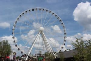The Great Smoky Mountain Wheel at The Island in Pigeon Forge TN