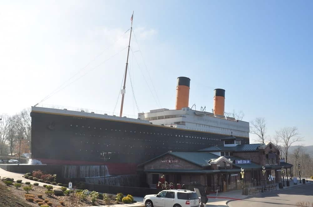 The Titanic Museum Attraction in Pigeon Forge.