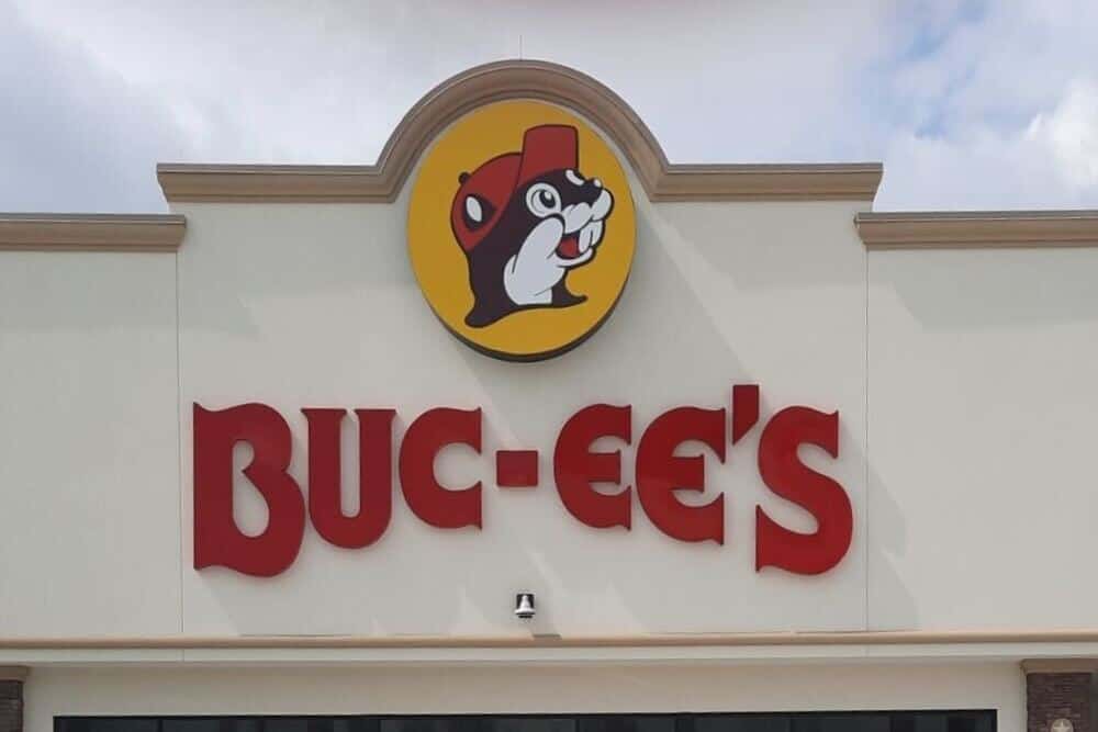 in front of bucees